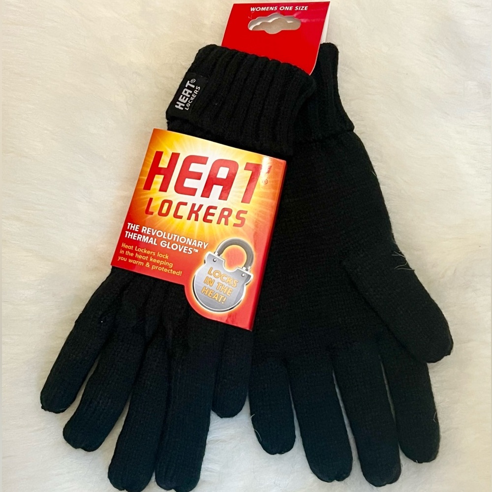 Women’s Heat Lockers Thermal Gloves ~ One Size
